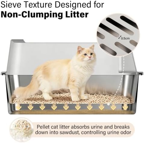 Stainless Steel Litter Box