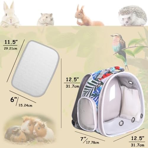 Hamster Backpack Carrier, Bearded Dragon Carrier Backpack