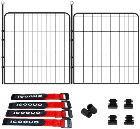 Puppy Playpen Indoor/Outdoor, 2 Add-On Panels Dog Pen Play Pen