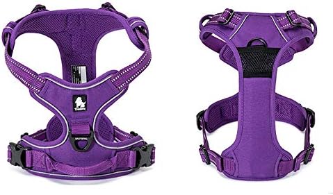 TRUE LOVE Adjustable No-Pull Dog Harness Reflective Vest
