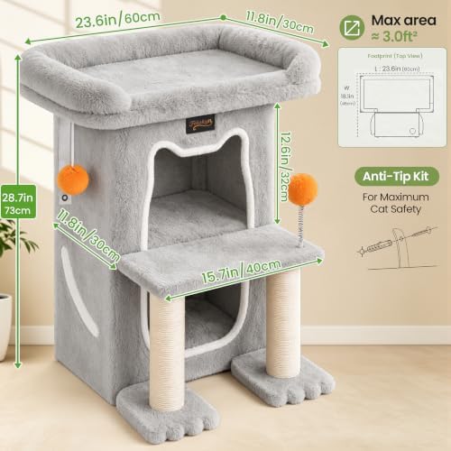 Small Cat Tree Tower Scratching Post