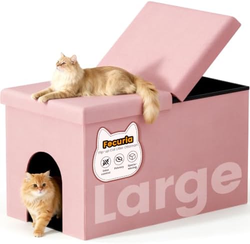 3-in-1 Cat Litter Box Enclosure