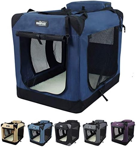 EliteField 3-Door Soft Dog Crate