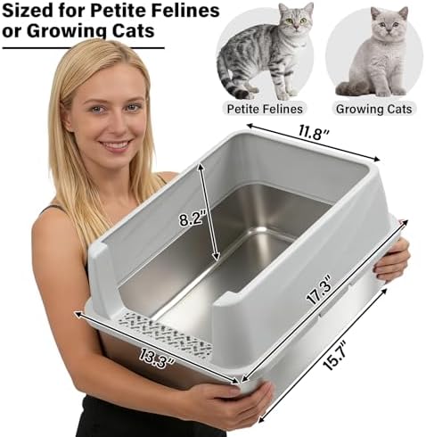 Stainless Steel Litter Box