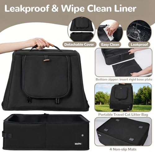 Portable Cat Travel Litter Box
