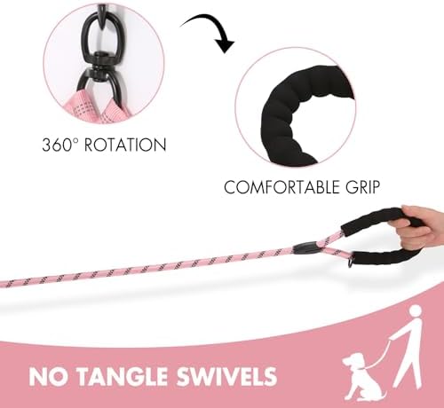 BAOBOTE Double Dog Leash, Dual Dog Leash
