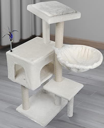 AIWIKIDE Cat Tree Has Scratching Toy