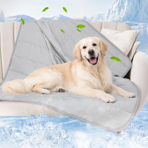 Dog Cooling Blanket, 0.4 Q-MAX Cooling Blanket