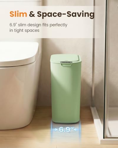 Cesun 5 Gallon Automatic Bathroom Trash Can