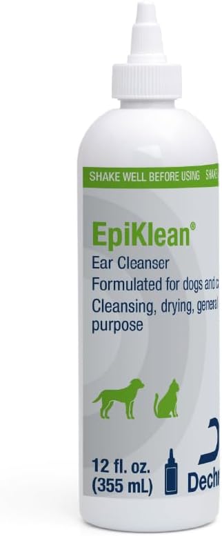 EpiKlean Ear Cleanser for Dogs and Cats, 12 oz