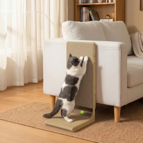 Conlun Cardboard L Shape Cat Scratcher