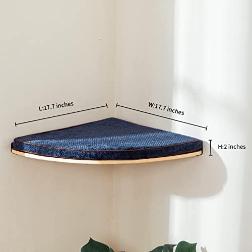 LIORCE Wall Mounted Corner Cat Bed