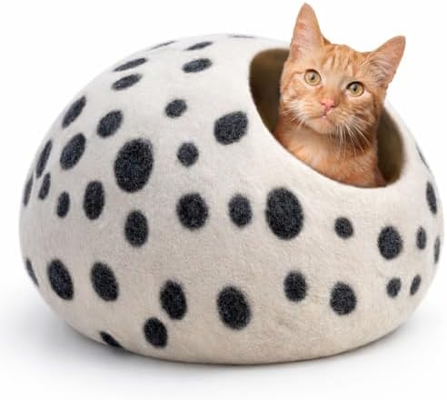 Luxurious Merino Wool Cat Cave