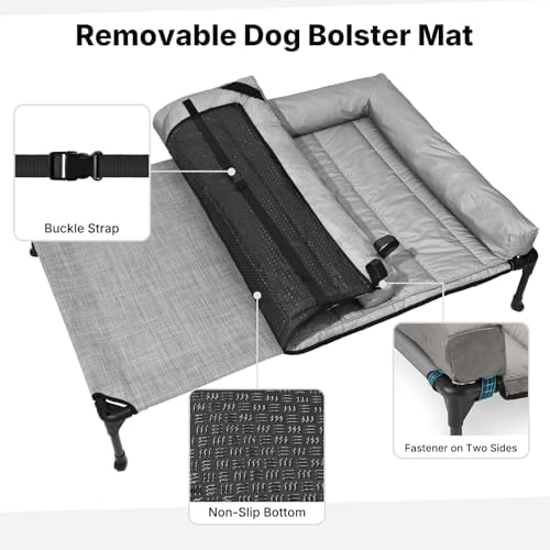 Veehoo Outdoor Elevated Dog Bed