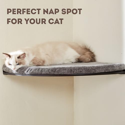 LIORCE Wall Mounted Corner Cat Bed