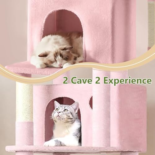 68 Inches Multi-Level Large and Tall Cat Tree Tower