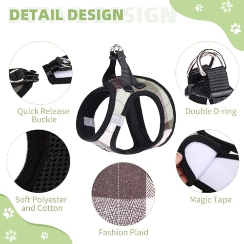 KOOLTAIL Dog Harness and Leash Set