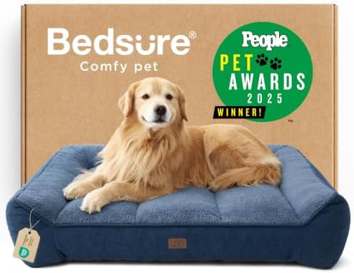 Bedsure SupportMax® Extra Thick Orthopedic XL Dog Bed