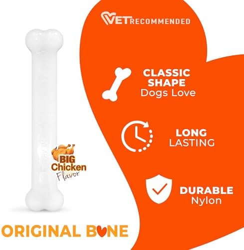 Nylabone Power Chew Classic Bone Chew Toy