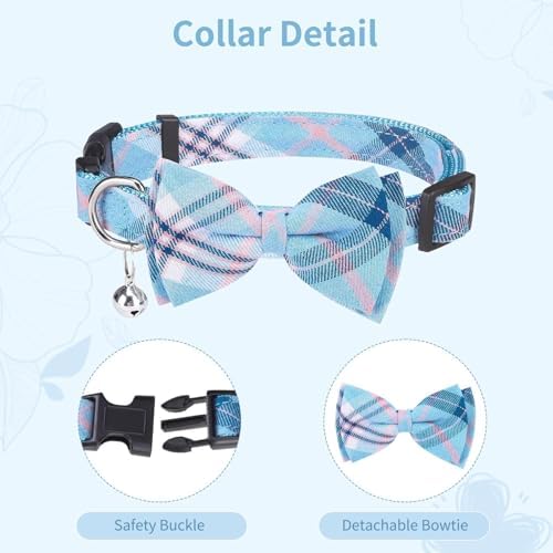 BINGPET No Pull Dog Harness Leash Collar Set, Adjustable Step-in Vest