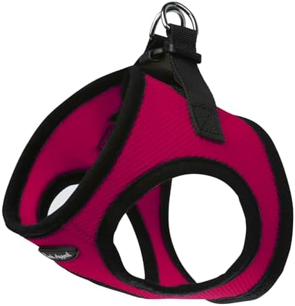 Bark Appeal Raspberry Step-in Dog Harness