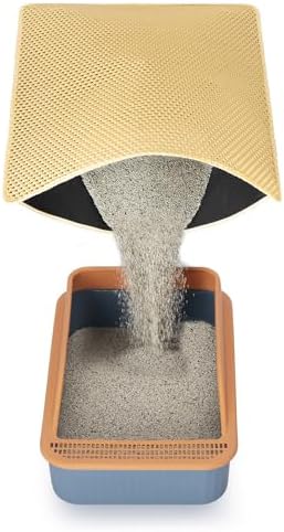 GRELY Cat Litter Mat, 2 Layer Litter Trapping Mat