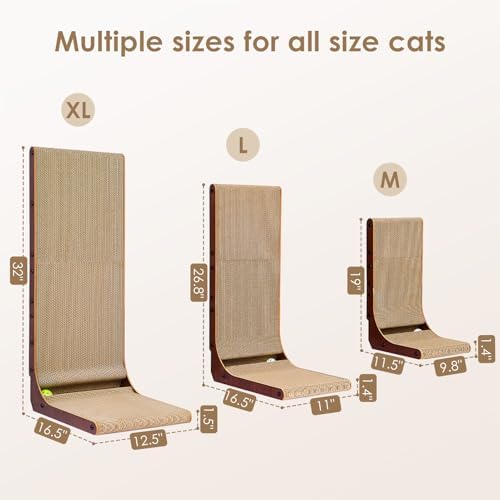 EHEYCIGA Cardboard Cat Scratcher