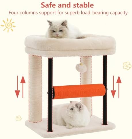 Hey-brother Cat Tree, Sturdy Tower
