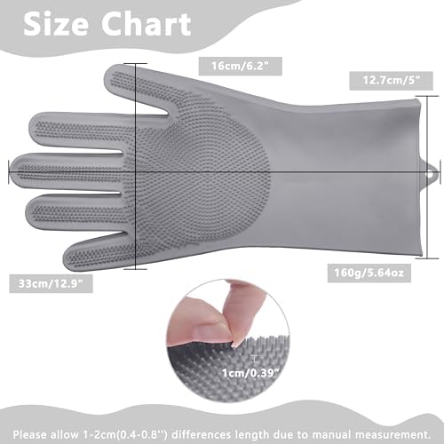 Pet Grooming Gloves—Dog Washing Gloves