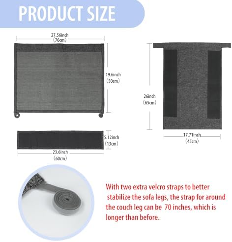 Oroonoko Cat Scratch Couch Protector, Couch Protector from Cat Claws