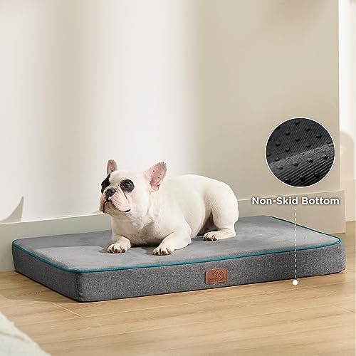 Bedsure Memory Foam Small Dog Bed, Orthopedic Crate Pads