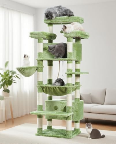 Gitelsnour Cat Tree, Big Condo Hammock GCT030GR
