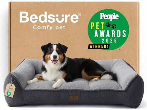 Bedsure SupportMax® Extra Thick Orthopedic XL Dog Bed