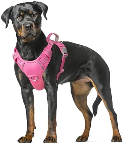 BARKBAY No Pull Dog Harness Large Reflective Dog Harness