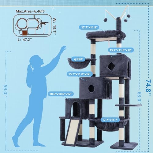 Hey-brother Cat Tree Tower