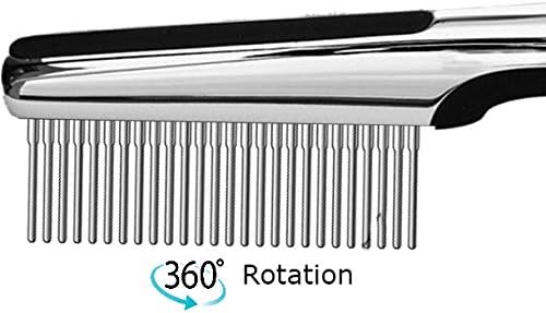 Resco Premium Rotating Pin and Flea Comb Set