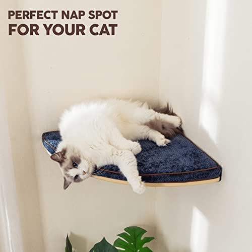 LIORCE Wall Mounted Corner Cat Bed