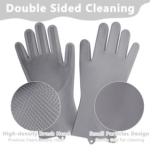 Pet Grooming Gloves—Dog Washing Gloves