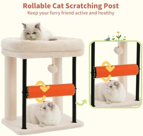 Hey-brother Cat Tree, Sturdy Tower