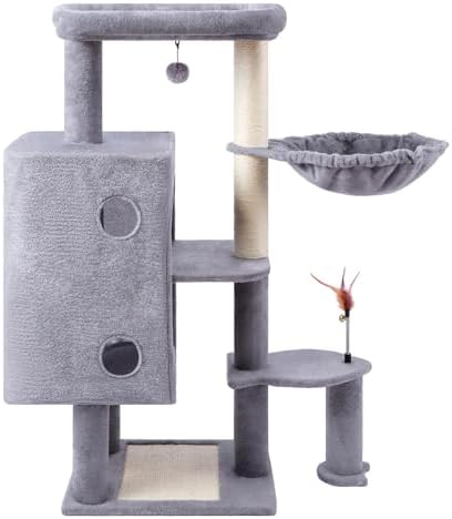 HUITREE 45in Cat Tree Tower