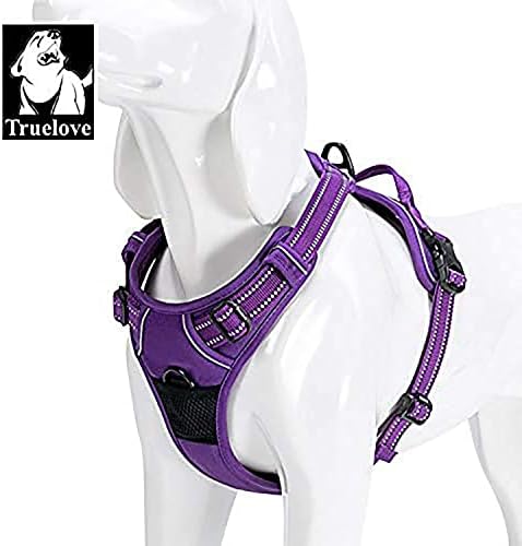 TRUE LOVE Adjustable No-Pull Dog Harness Reflective Vest
