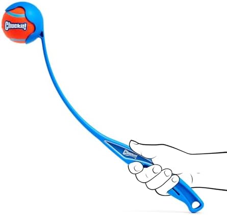 Chuckit! Dog Ball Launcher, Junior 18in, Medium 2.5in Ball