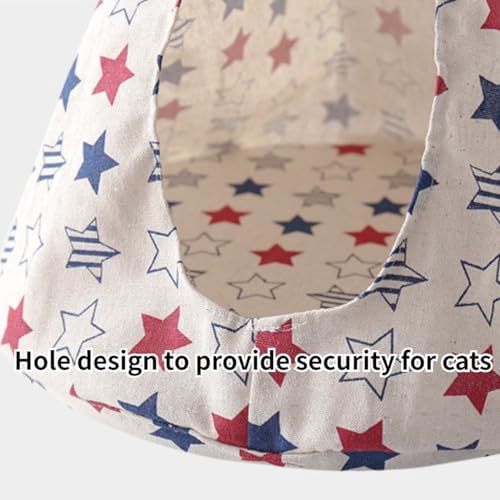 Breathable Cat Hammock Bed Comfortable Hanging Pet Hammock Bed Swing