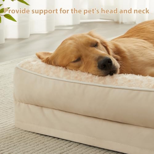 BFPETHOME Orthopedic Washable Dog Bed, Sleeping Couch