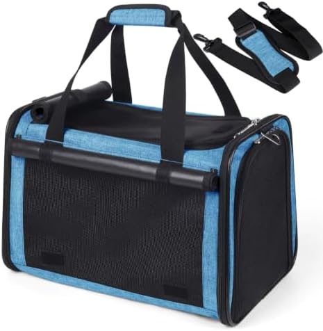 YUDODO 25lbs Cat Carrier Lightproof Soft Sided Pet Carrier
