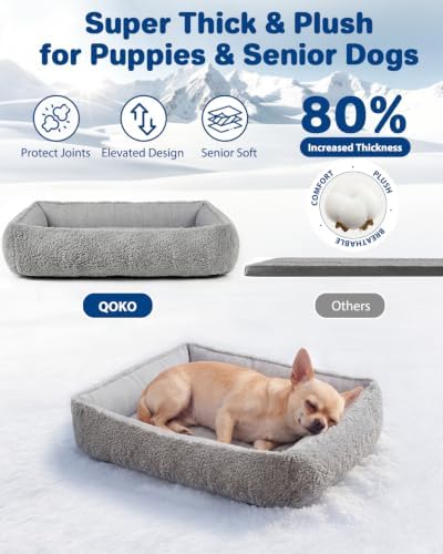 Cooling Dog Bed for Small Medium Dogs