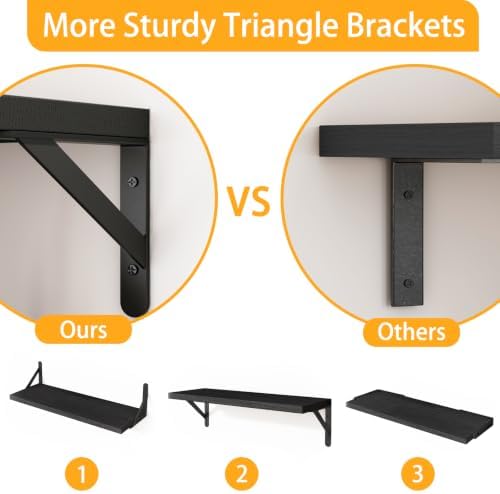 Fixwal Wall Floating Shelves for Home Decor