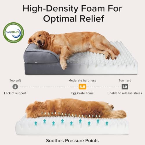 INVENHO Jumbo Orthopedic Dog Bed