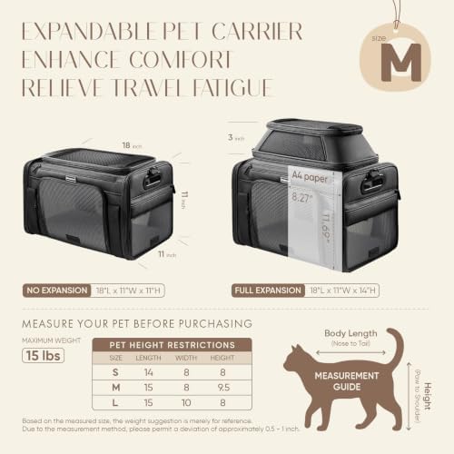 Top-Expandable Pet Carrier