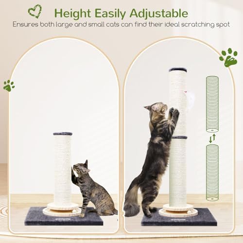 Globlazer 35in Tall 3.9-in Thick Cat Scratching Post